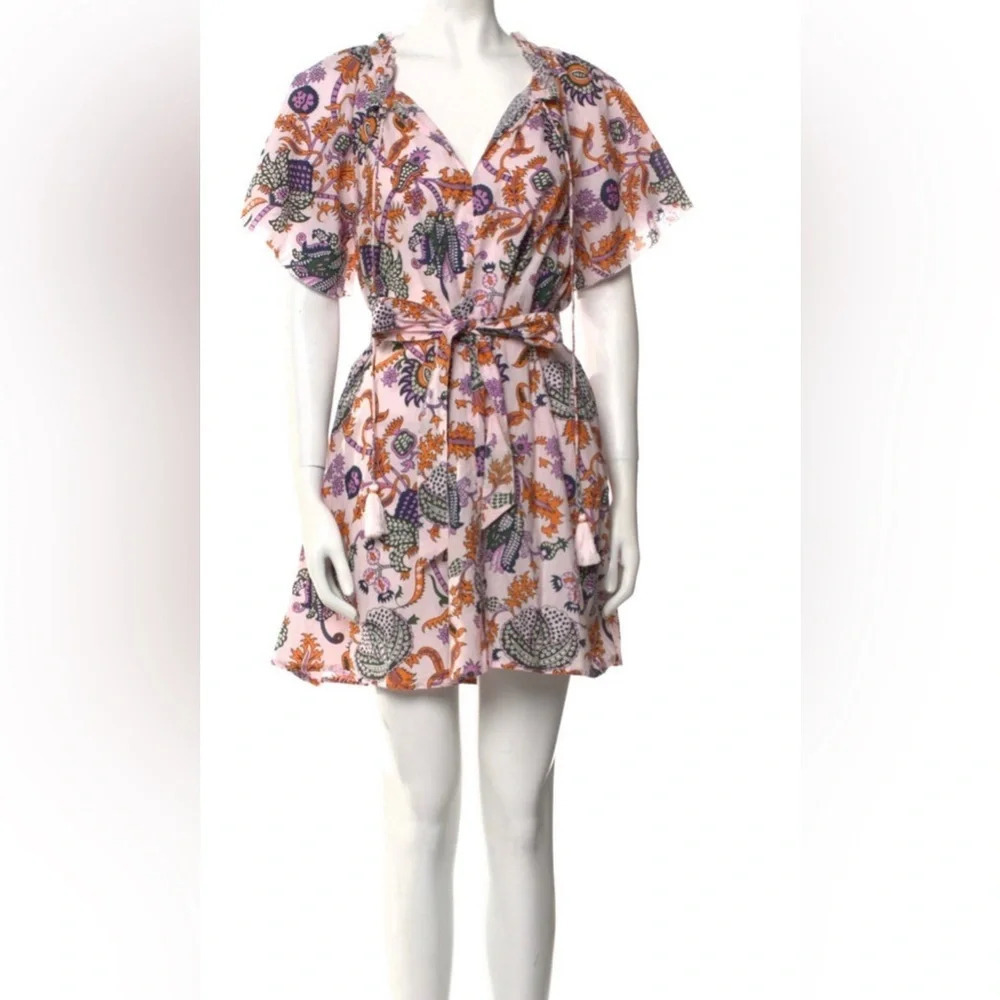 Roller Rabbit Wrap Dress Small